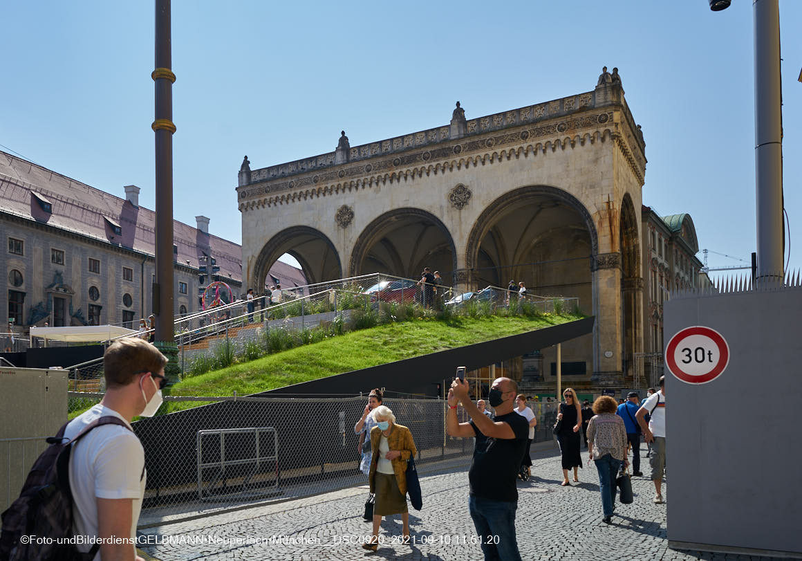 10.09.2021 - IAA auf dem Odeonsplatz