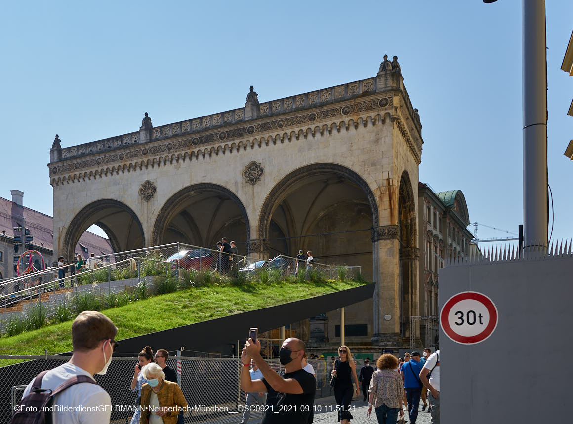 10.09.2021 - IAA auf dem Odeonsplatz