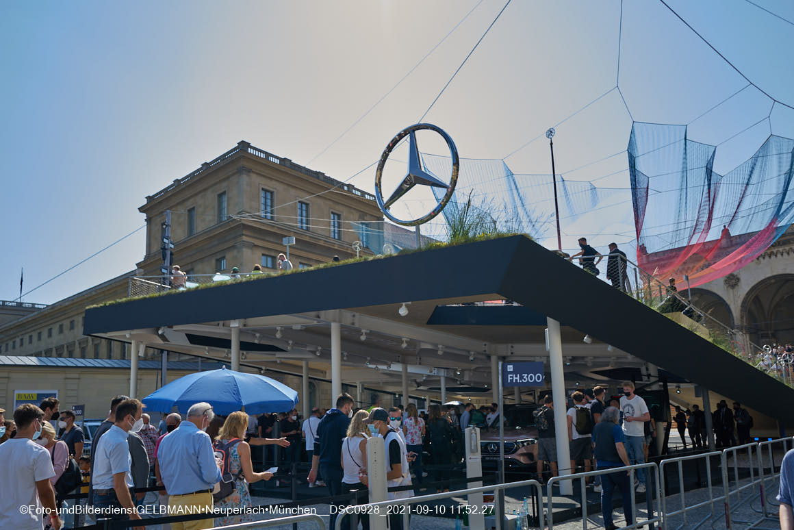 10.09.2021 - IAA auf dem Odeonsplatz
