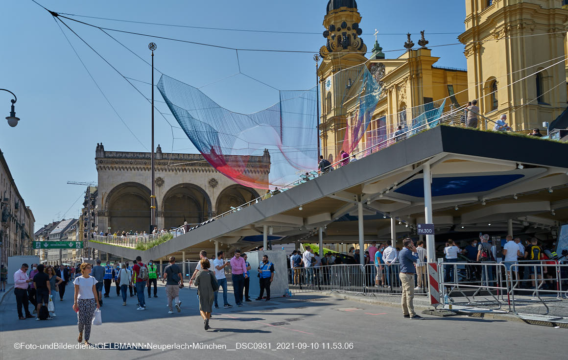 10.09.2021 - IAA auf dem Odeonsplatz