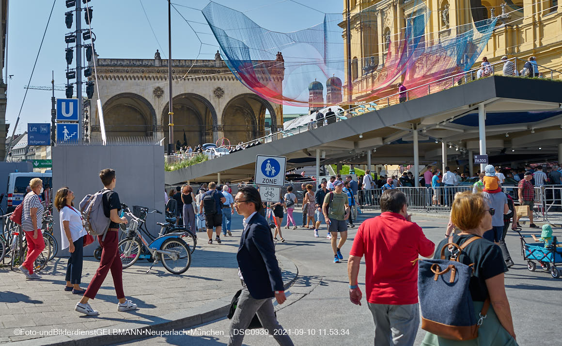 10.09.2021 - IAA auf dem Odeonsplatz