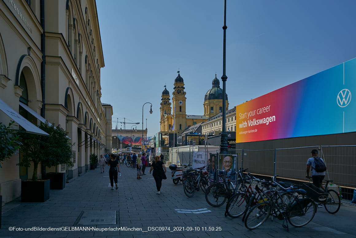 10.09.2021 - IAA auf dem Odeonsplatz