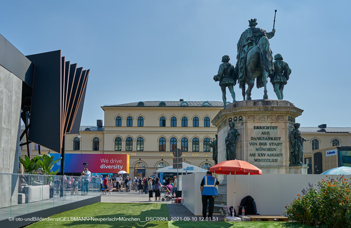 10.09.2021 - IAA auf dem Odeonsplatz