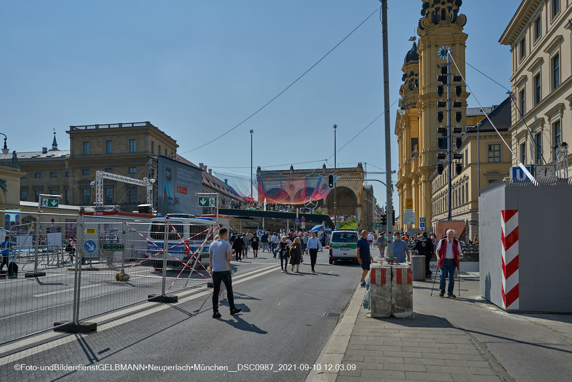 10.09.2021 - IAA auf dem Odeonsplatz