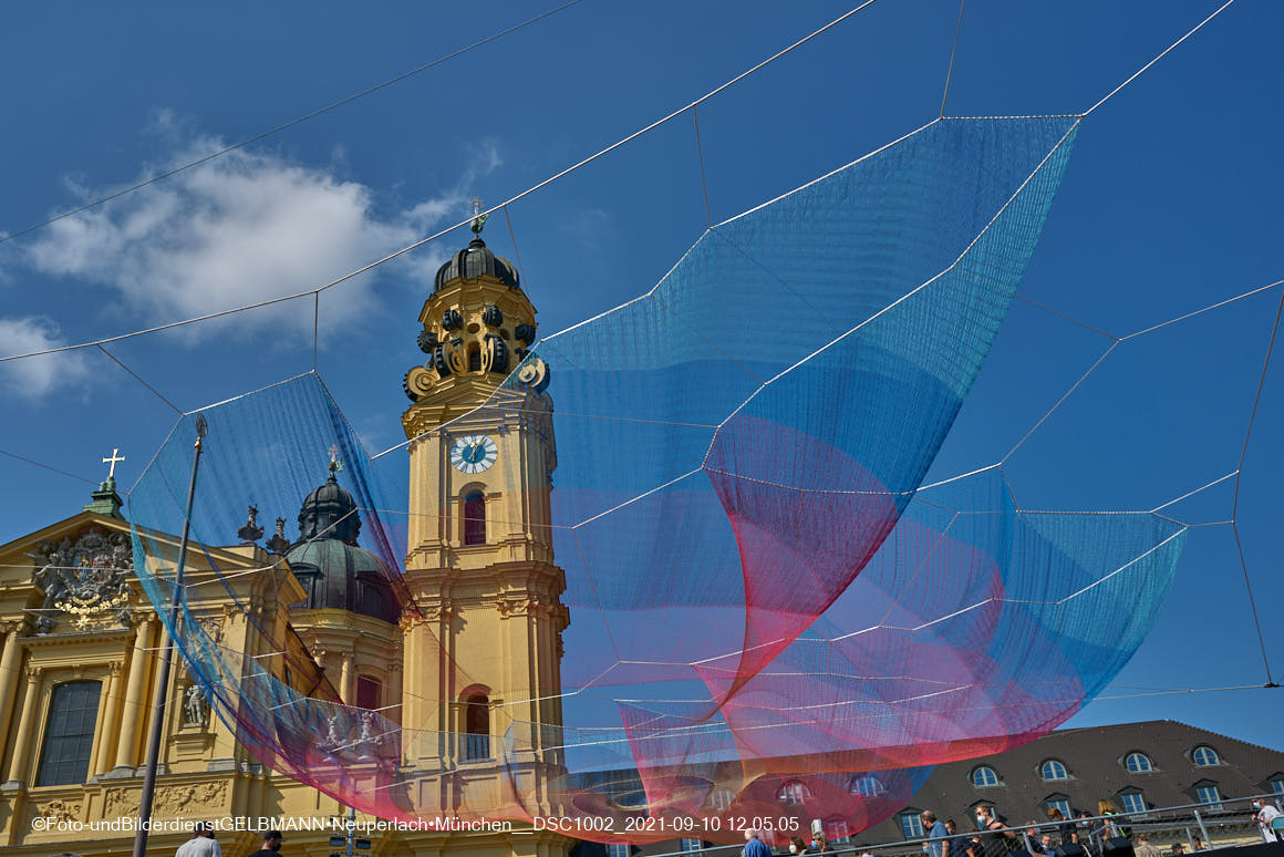10.09.2021 - IAA auf dem Odeonsplatz