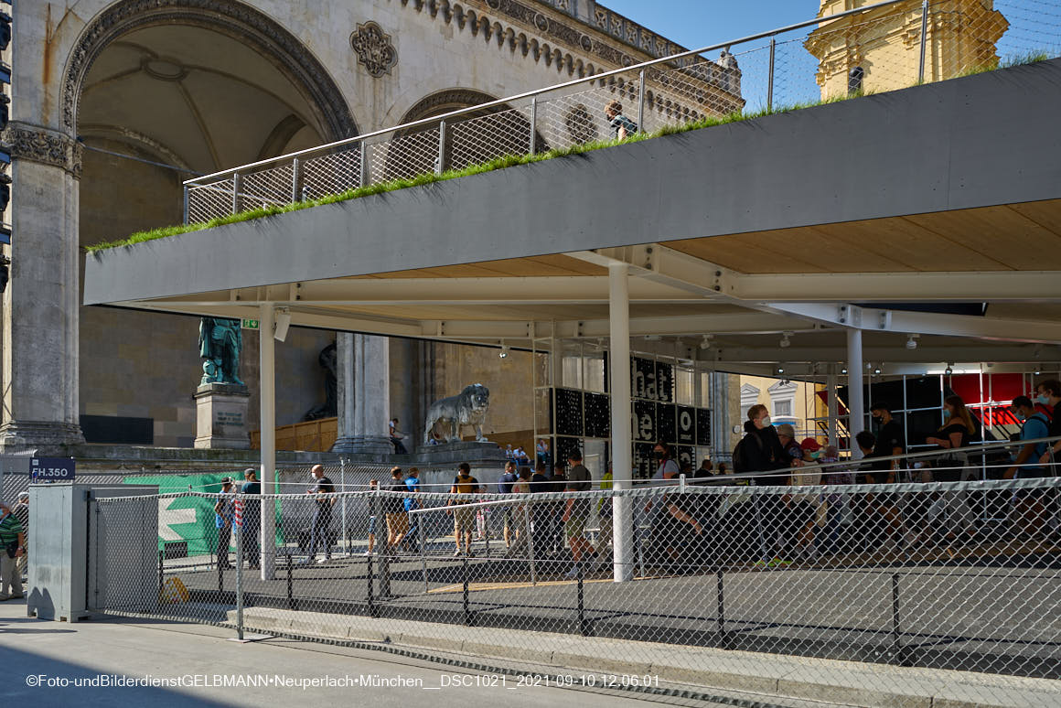10.09.2021 - IAA auf dem Odeonsplatz