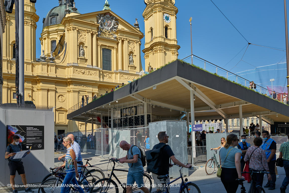 10.09.2021 - IAA auf dem Odeonsplatz