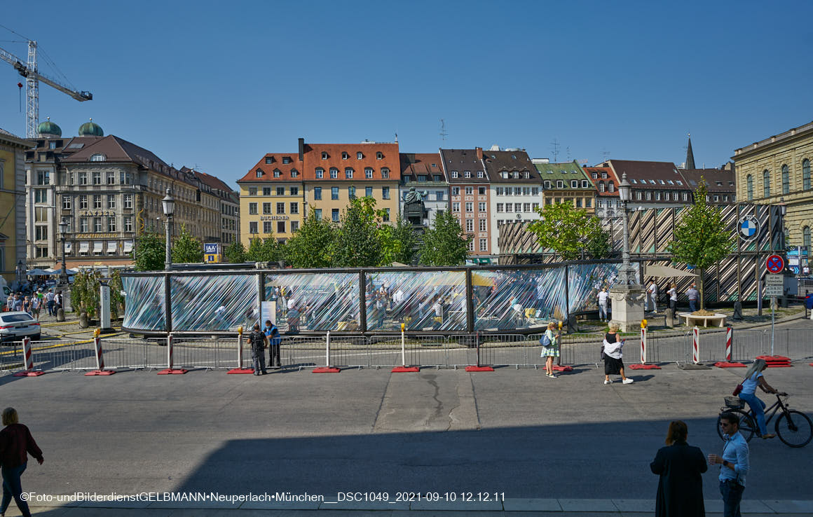 10.09.2021 - IAA auf dem Odeonsplatz