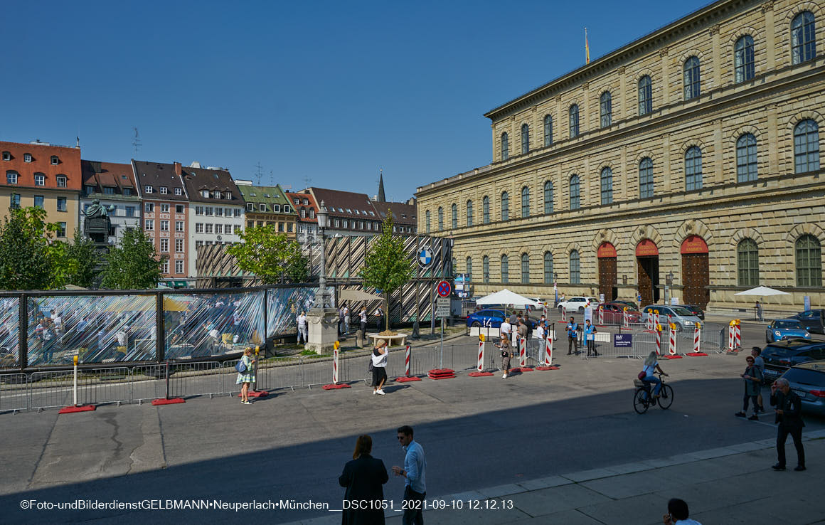 10.09.2021 - IAA auf dem Odeonsplatz