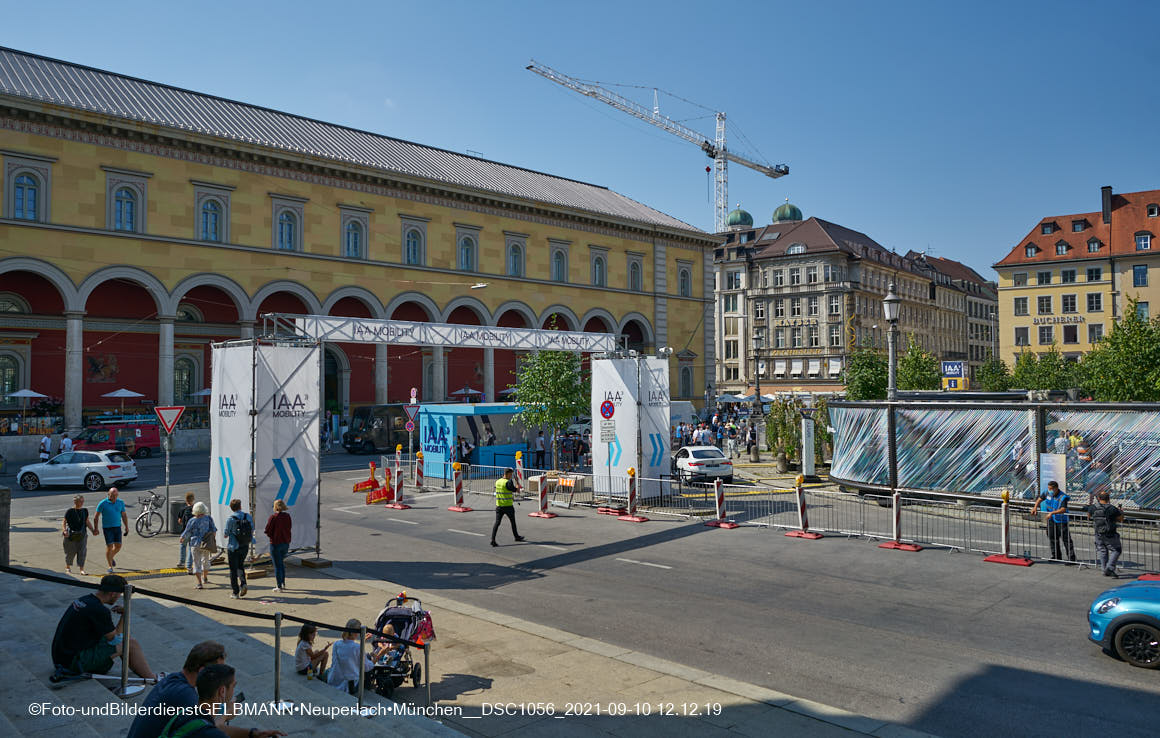 10.09.2021 - IAA auf dem Odeonsplatz