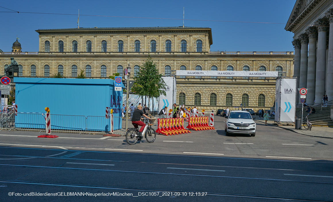 10.09.2021 - IAA auf dem Odeonsplatz