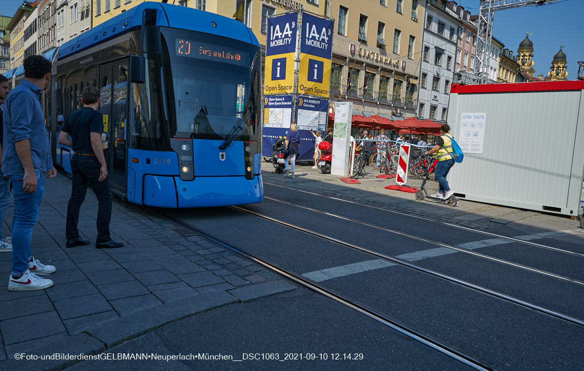 10.09.2021 - IAA auf dem Odeonsplatz