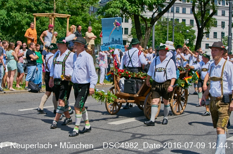 09.06.2016 - CSD-2016 Christopher Street Day München 2016