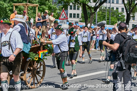 09.06.2016 - CSD-2016 Christopher Street Day München 2016