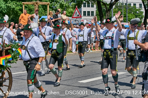 09.06.2016 - CSD-2016 Christopher Street Day München 2016