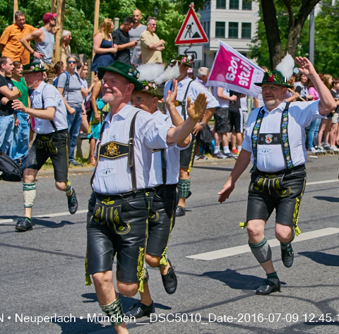 09.06.2016 - CSD-2016 Christopher Street Day München 2016