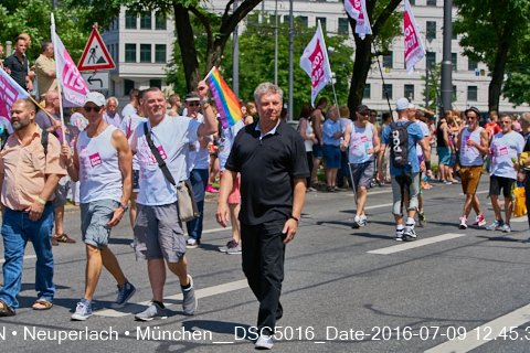 09.06.2016 - CSD-2016 Christopher Street Day München 2016