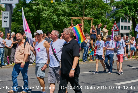 09.06.2016 - CSD-2016 Christopher Street Day München 2016