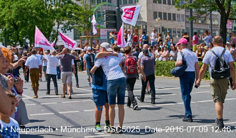 09.06.2016 - CSD-2016 Christopher Street Day München 2016