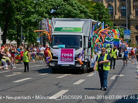 09.06.2016 - CSD-2016 Christopher Street Day München 2016