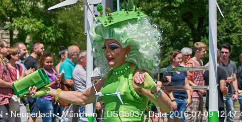 09.06.2016 - CSD-2016 Christopher Street Day München 2016