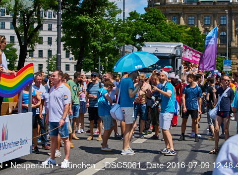 09.06.2016 - CSD-2016 Christopher Street Day München 2016