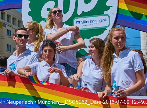 09.06.2016 - CSD-2016 Christopher Street Day München 2016