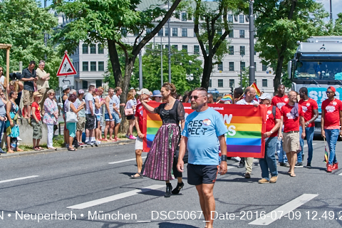 09.06.2016 - CSD-2016 Christopher Street Day München 2016