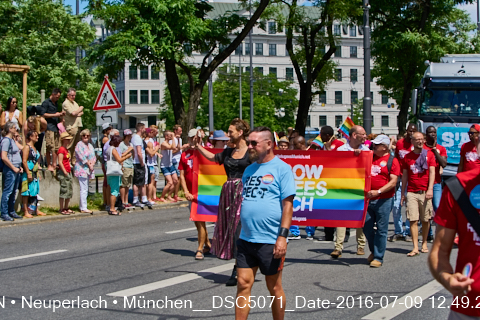 09.06.2016 - CSD-2016 Christopher Street Day München 2016