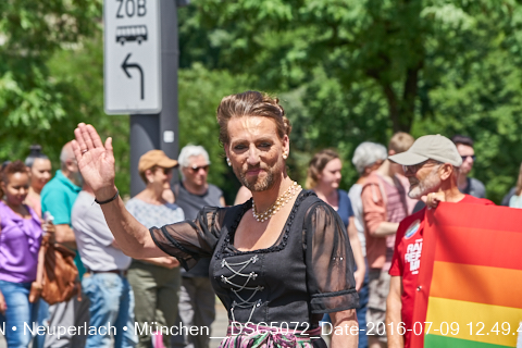 09.06.2016 - CSD-2016 Christopher Street Day München 2016