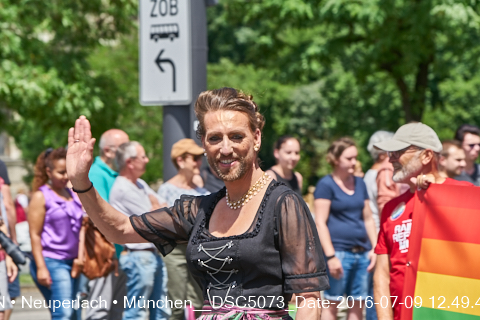 09.06.2016 - CSD-2016 Christopher Street Day München 2016