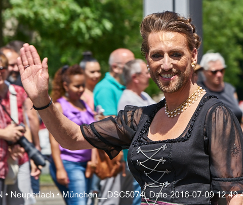 09.06.2016 - CSD-2016 Christopher Street Day München 2016