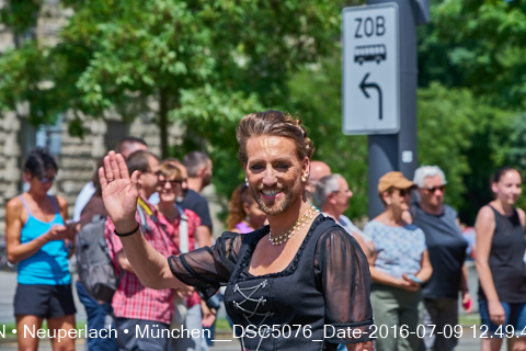 09.06.2016 - CSD-2016 Christopher Street Day München 2016