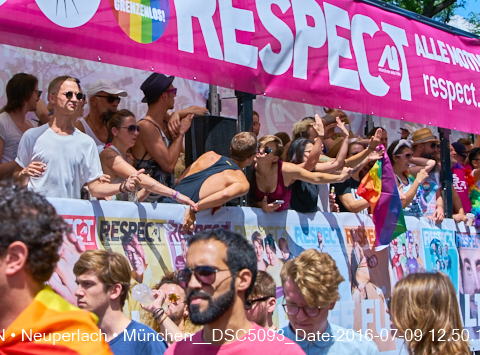 09.06.2016 - CSD-2016 Christopher Street Day München 2016