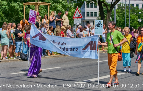 09.06.2016 - CSD-2016 Christopher Street Day München 2016