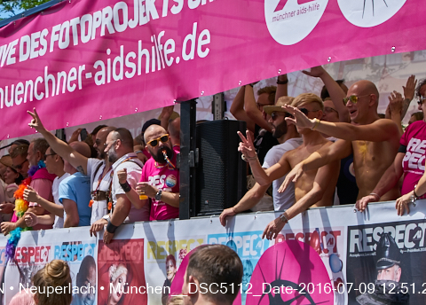 09.06.2016 - CSD-2016 Christopher Street Day München 2016