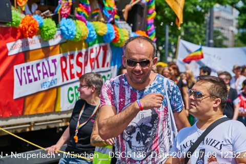 09.06.2016 - CSD-2016 Christopher Street Day München 2016