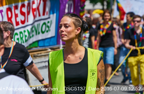 09.06.2016 - CSD-2016 Christopher Street Day München 2016