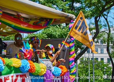 09.06.2016 - CSD-2016 Christopher Street Day München 2016