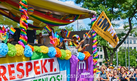 09.06.2016 - CSD-2016 Christopher Street Day München 2016