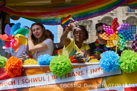 09.06.2016 - CSD-2016 Christopher Street Day München 2016