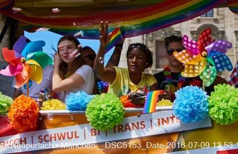 09.06.2016 - CSD-2016 Christopher Street Day München 2016