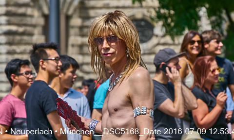 09.06.2016 - CSD-2016 Christopher Street Day München 2016