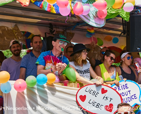 09.06.2016 - CSD-2016 Christopher Street Day München 2016