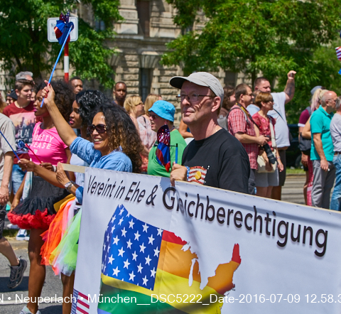 09.06.2016 - CSD-2016 Christopher Street Day München 2016
