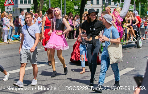 09.06.2016 - CSD-2016 Christopher Street Day München 2016