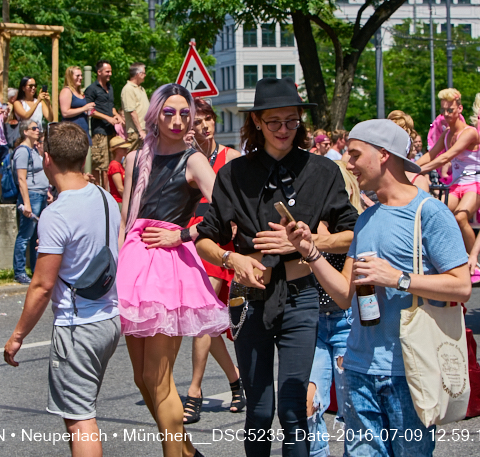 09.06.2016 - CSD-2016 Christopher Street Day München 2016