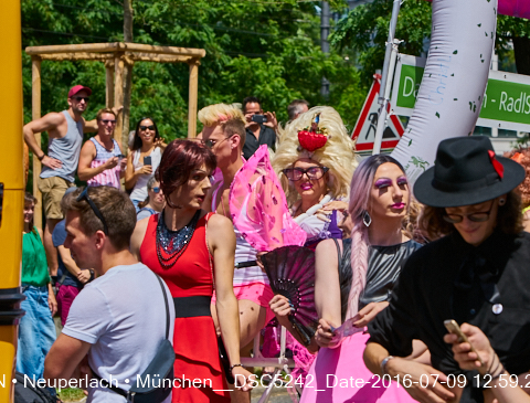 09.06.2016 - CSD-2016 Christopher Street Day München 2016