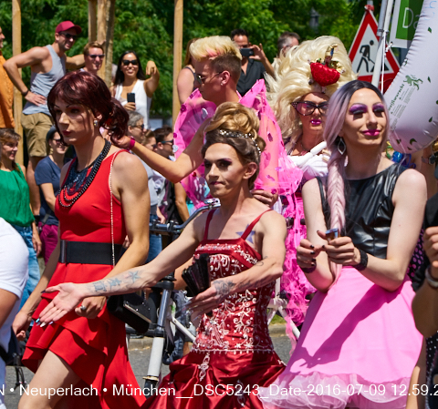 09.06.2016 - CSD-2016 Christopher Street Day München 2016