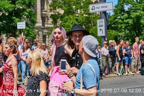 09.06.2016 - CSD-2016 Christopher Street Day München 2016